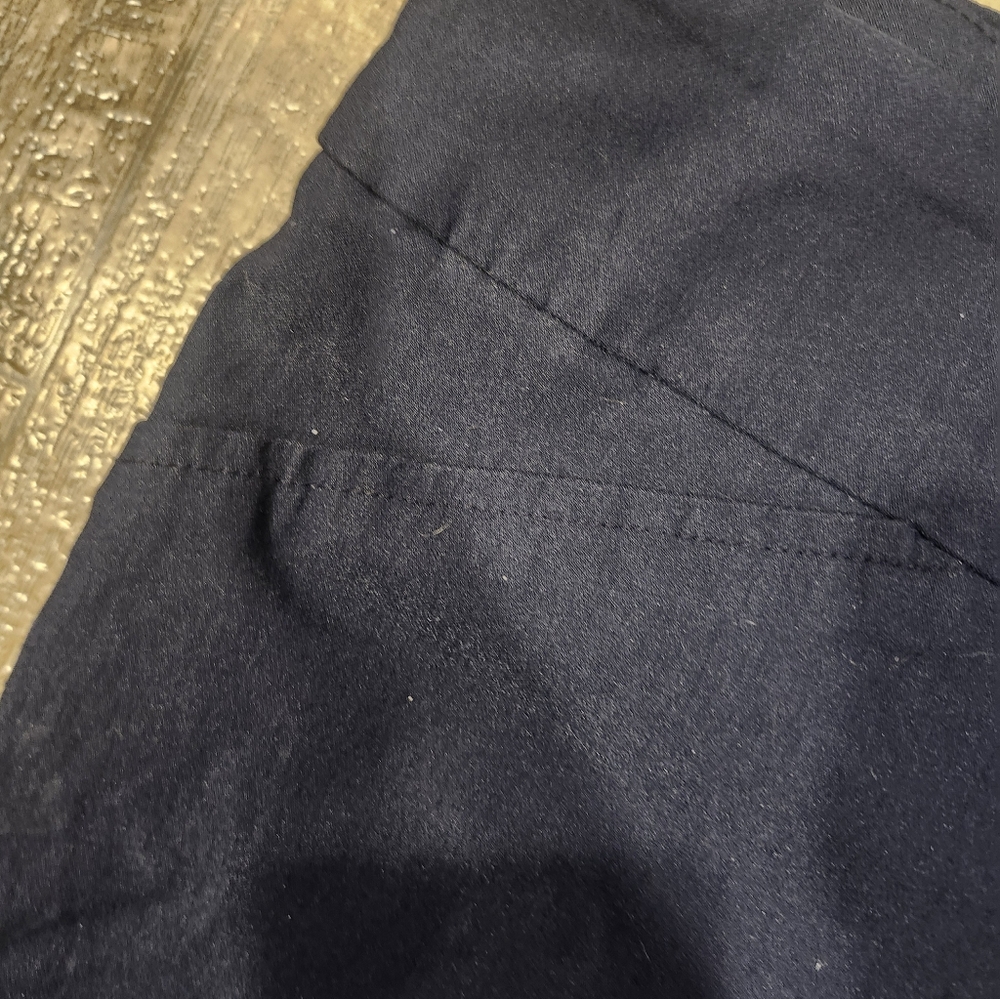 Charter Club Port Shop Classic Fit Navy Pants Size 14 Business Casual Stretch - Picture 7 of 8